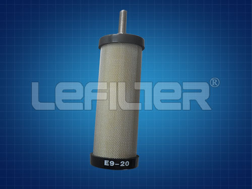 Filtración de aire filtro de aire Hankison E9-20