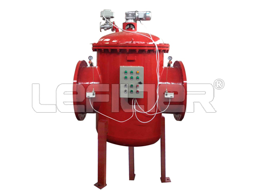 Carcasa de filtro autolimpiante de agua industrial SS304