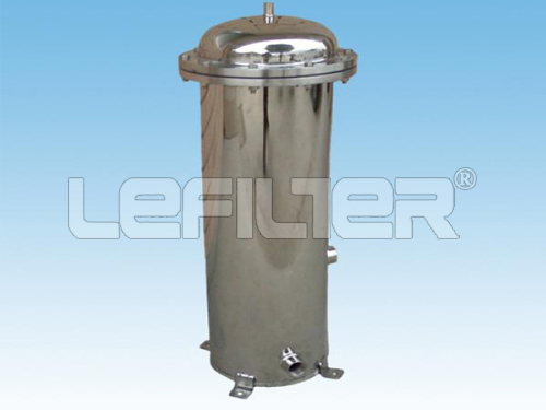 Carcasa de filtro de cartucho SS304 SS316 con filtro de 40