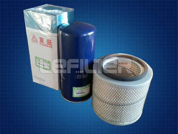 Filtro de aceite Fusheng 2605272370 compresor de aire